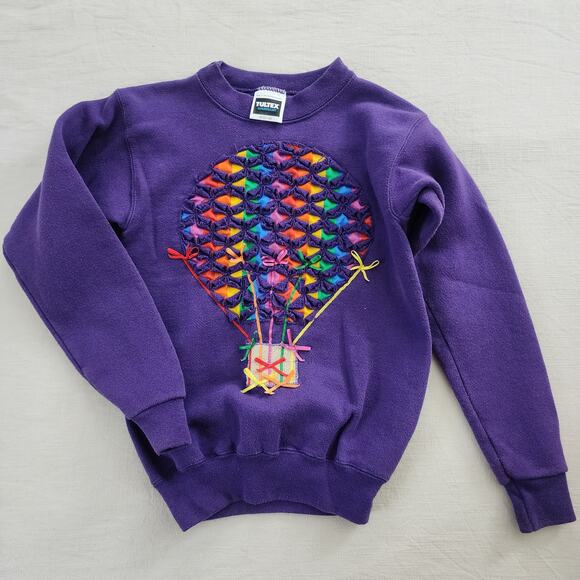 Vintage Other - Vintage Hot Air Balloon Crewneck kids 6/7